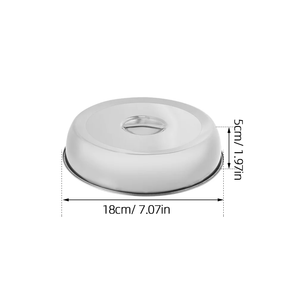 グリルカバーステンレス鋼ポータブル食品ドーム蓋ケーキプロテクター家庭用金属ステーキ