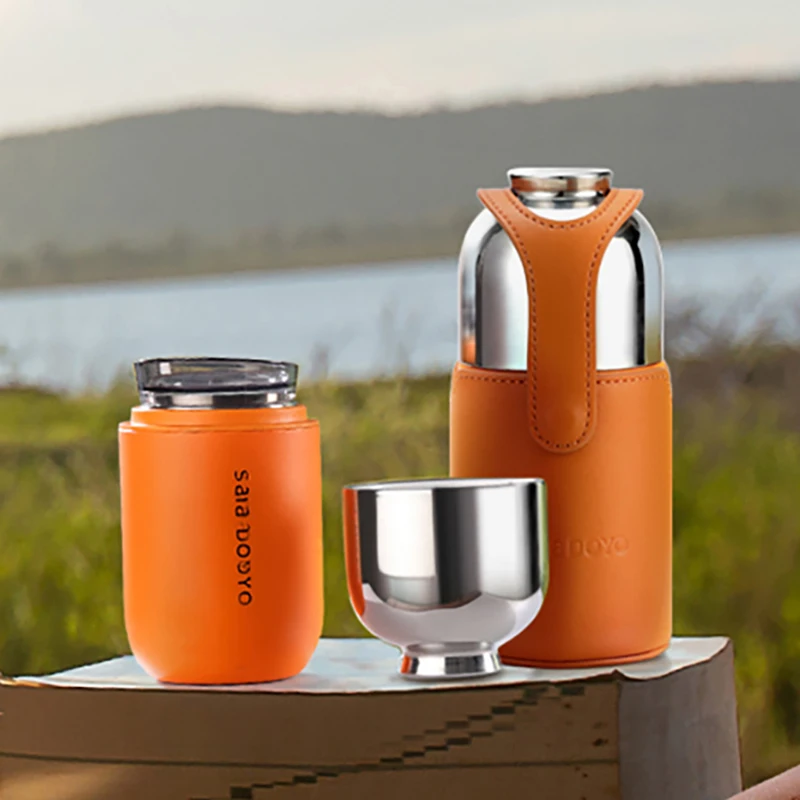 

Samadoyo portable tea maker, outdoor tea pot, travel tea set 200ml(6.76fl.oz)