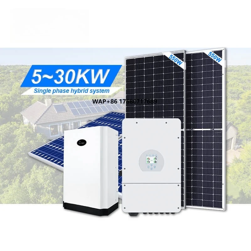 48V 5Kv 30Kw Complete Sun Energy Solar 20Kw Hybrid Panel Energy System 50Kw on or Off Grid for Your Home 13Kwh