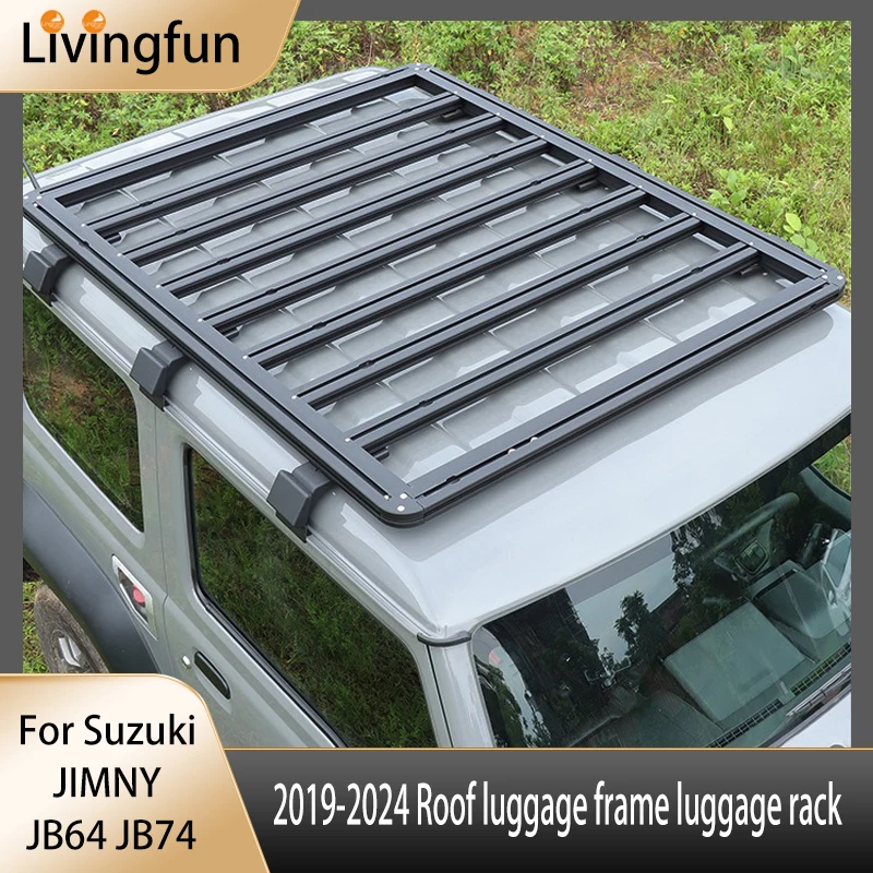 

For 2019 2020 2021 2022 2023 2024 Suzuki JIMNY JB64 JB74 Roof Luggage Frame Luggage Rack Suzuki JIMNY Accessories