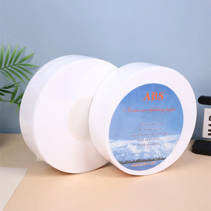 1 Roll 50m 100m Nonwoven Wax Strips For Hair Removal Body Cloth Hair Remove Wax Paper Rolls Hair Removal Epilator High Quality