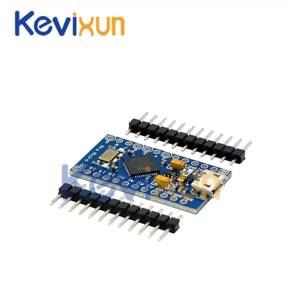 New Pro Micro for arduino ATmega32U4 5V/16MHz Module with 2 row pin header For Leonardo in stock . best quality 1-10PCS