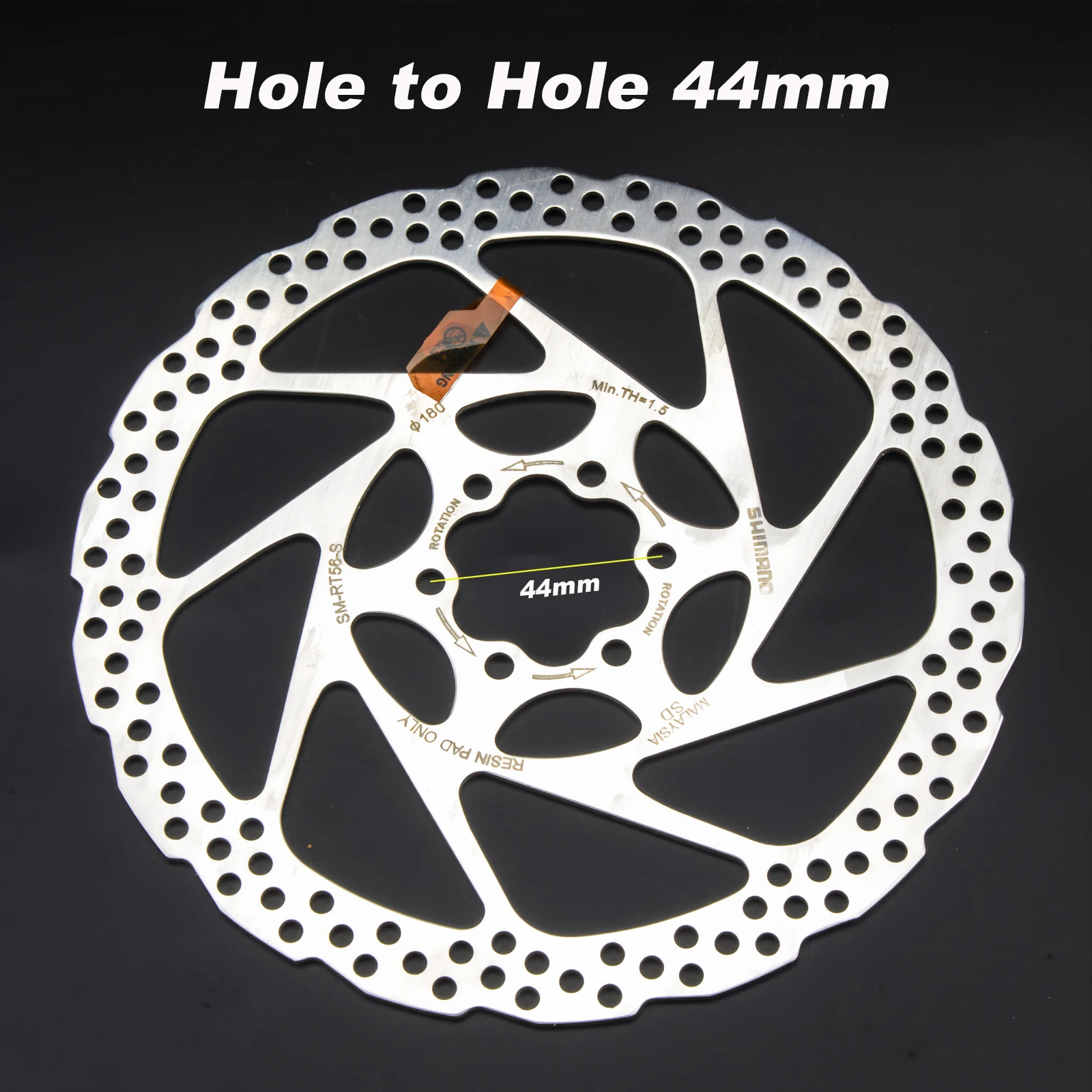 RT56 Disc Brake Rotor 160mm 180mm Hydraulic Brake Rotors 6 Bolt Mountain Bike Efficient Cooling Stainless Steel Disc Malaysia