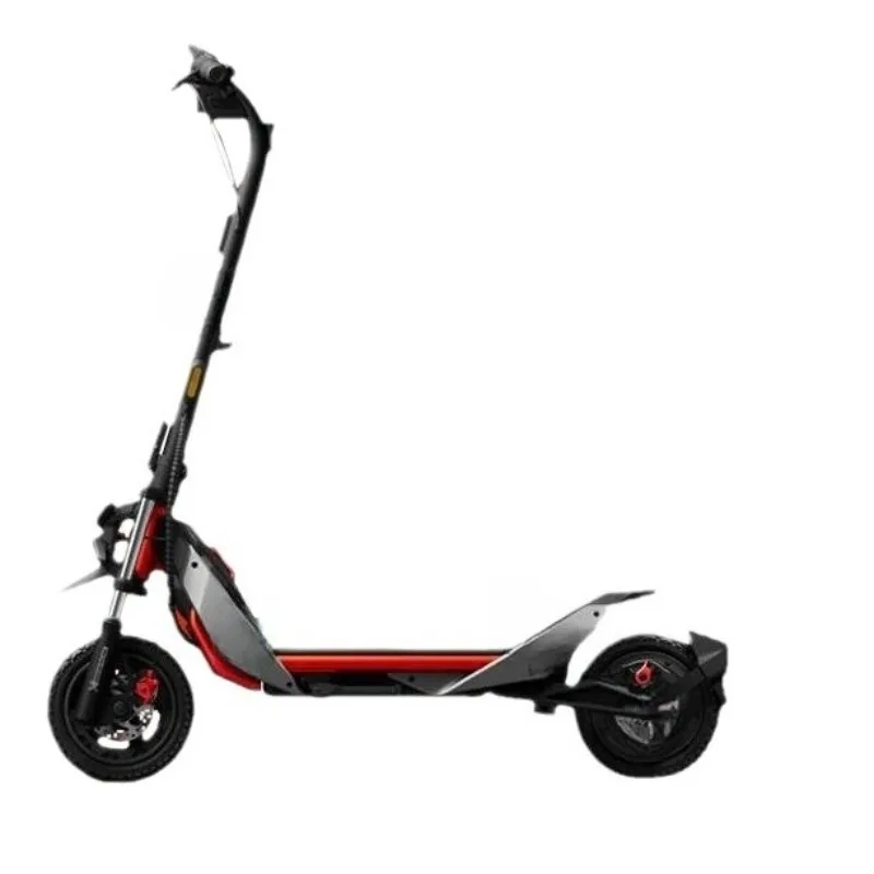 Adult foldable dual shock absorber 11-inch all-terrain off-road scooter