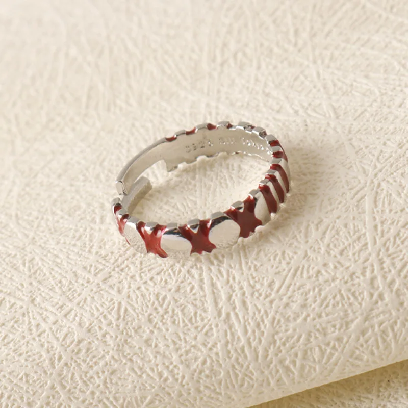 Аниме Токийский Гуль Канеки Кен Пробуждение формы Косплей Регулируемое Открытие Унисекс Панк Кольцо Косплей Аксессуары Подарок