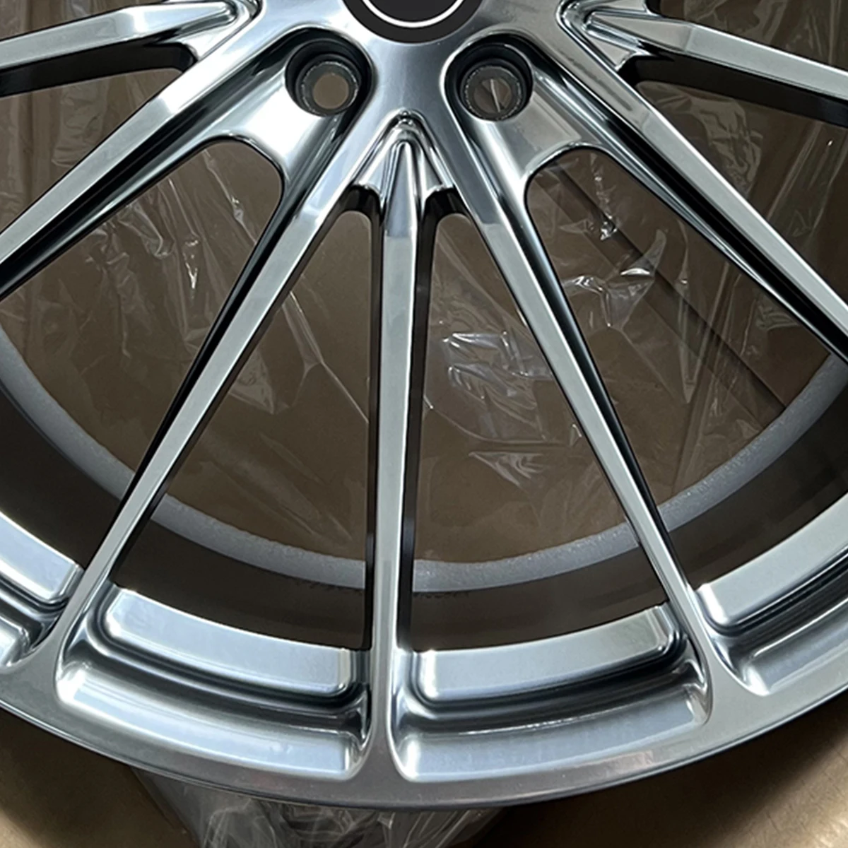 For Porsche For Toyota GRS200 Car Land Rover Custom Forged Multi Spoke Wheels 18-24 Inch 35mm ET 40mm Deep Dish Gloss Black
