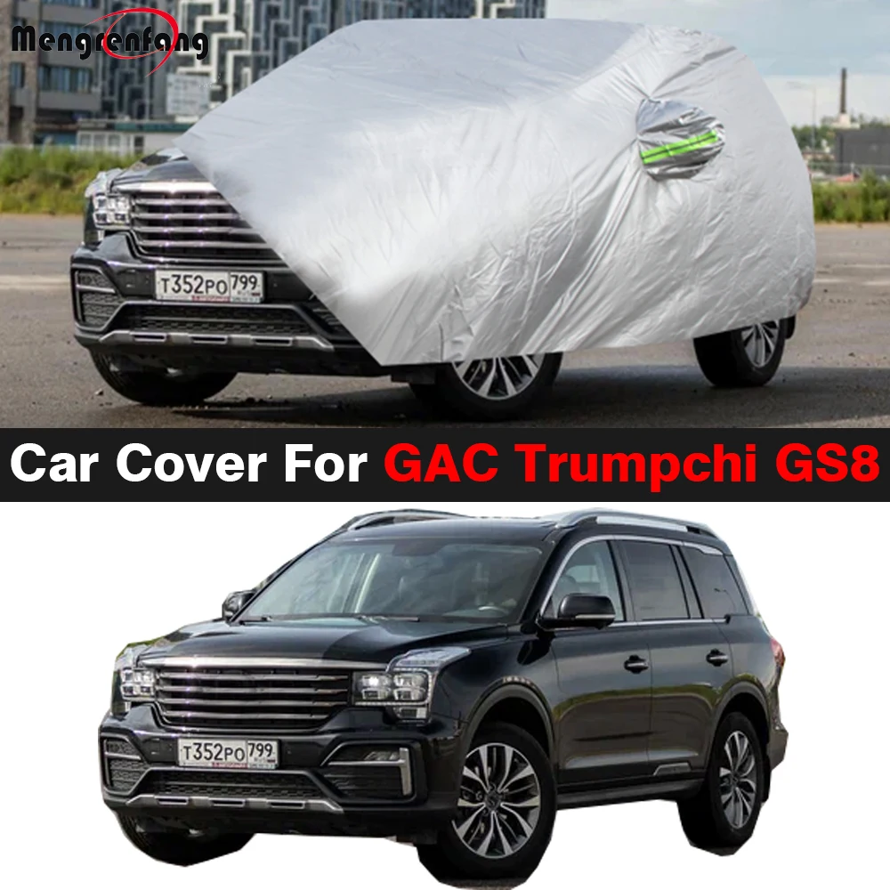 

Car Cover SUV Outdoor Sun Rain Snow Dust Proof Resistant Cover For GAC Trumpchi GS8S GS8 GE ES9 2016-2025