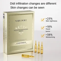 28pcs Astaxanthin Anti Wrinkle Facial Ampoules Sets Remove Dark Spots Melanin Brighten Shrink Pores Moisturizing Fade Fine Lines
