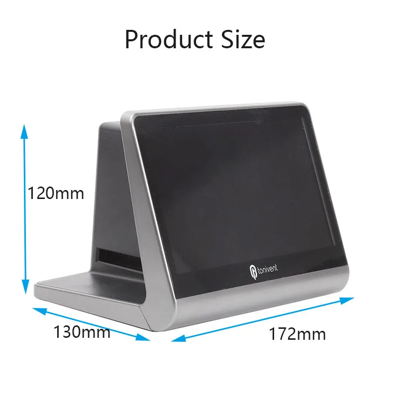 المحمولة السلبية فيلم الماسح الضوئي 110 مللي متر 135 مللي متر الشريحة محول 7 "شاشة LCD صور عارض الصور الرقمية المدمج في 16 جيجابايت الذاكرة