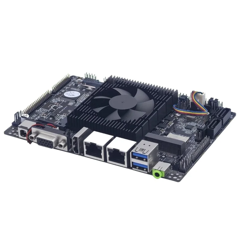 For 3805U Dual Network 6 Strings 8USB Industrial Control Main Board Low Power Consumption, All-in-one Machine 3.5 Inch Embedded