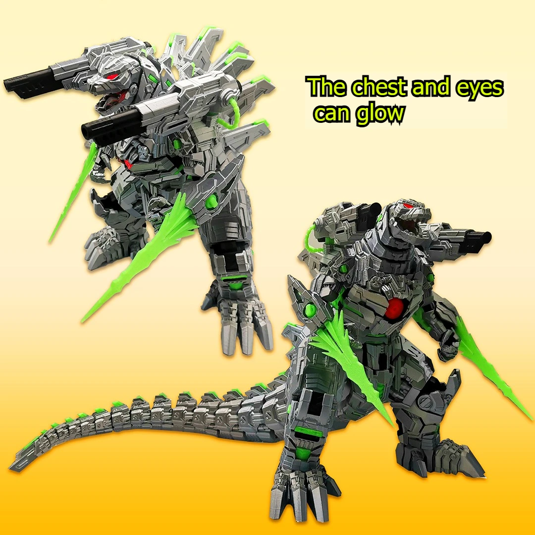 

3D Printed Mechagodzilla Mecha Model Toy - Preassembled Puzzle Kit & Collectible Figure