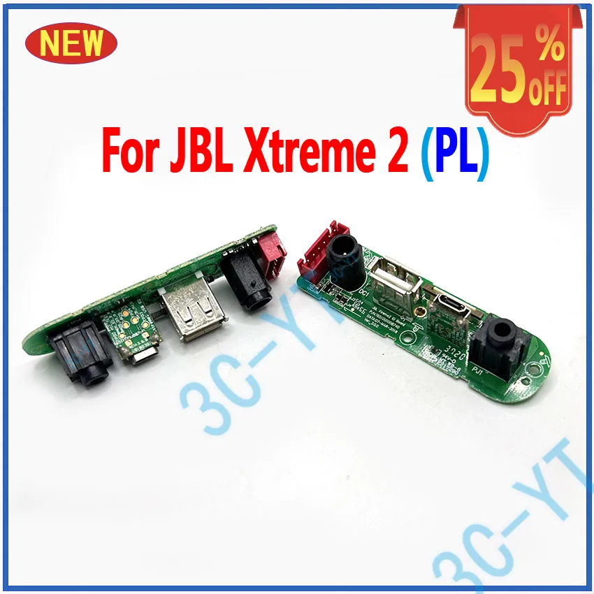 1PCS Original สําหรับ JBL Xtreme2 PL ลําโพงบลูทูธ USB Micro Power คณะกรรมการชาร์จ DIY อุปกรณ์ซ่อม