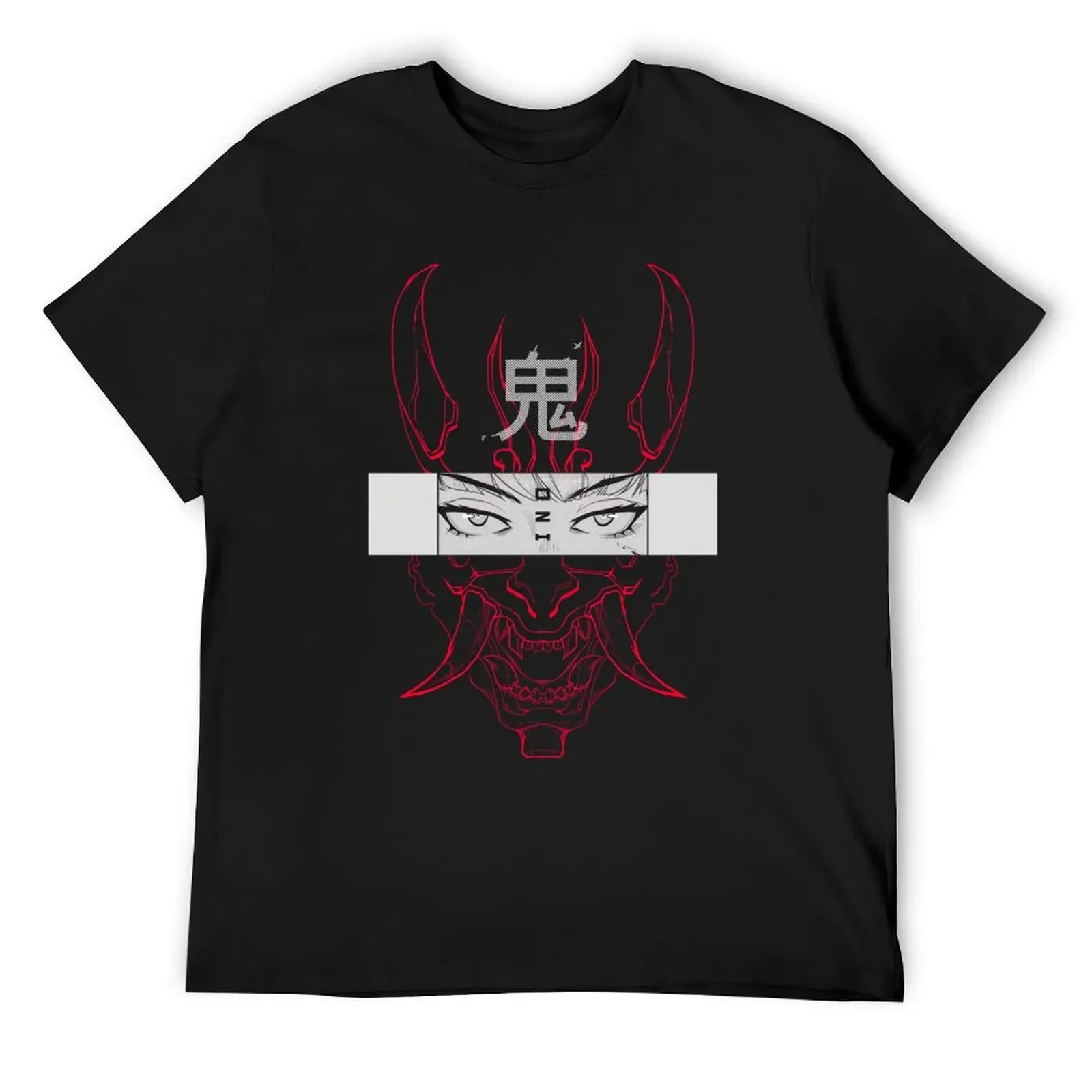 

ONI (red) \t \t T-Shirt quick drying Luxury man valentines boutique clothes oversized t shirts for men