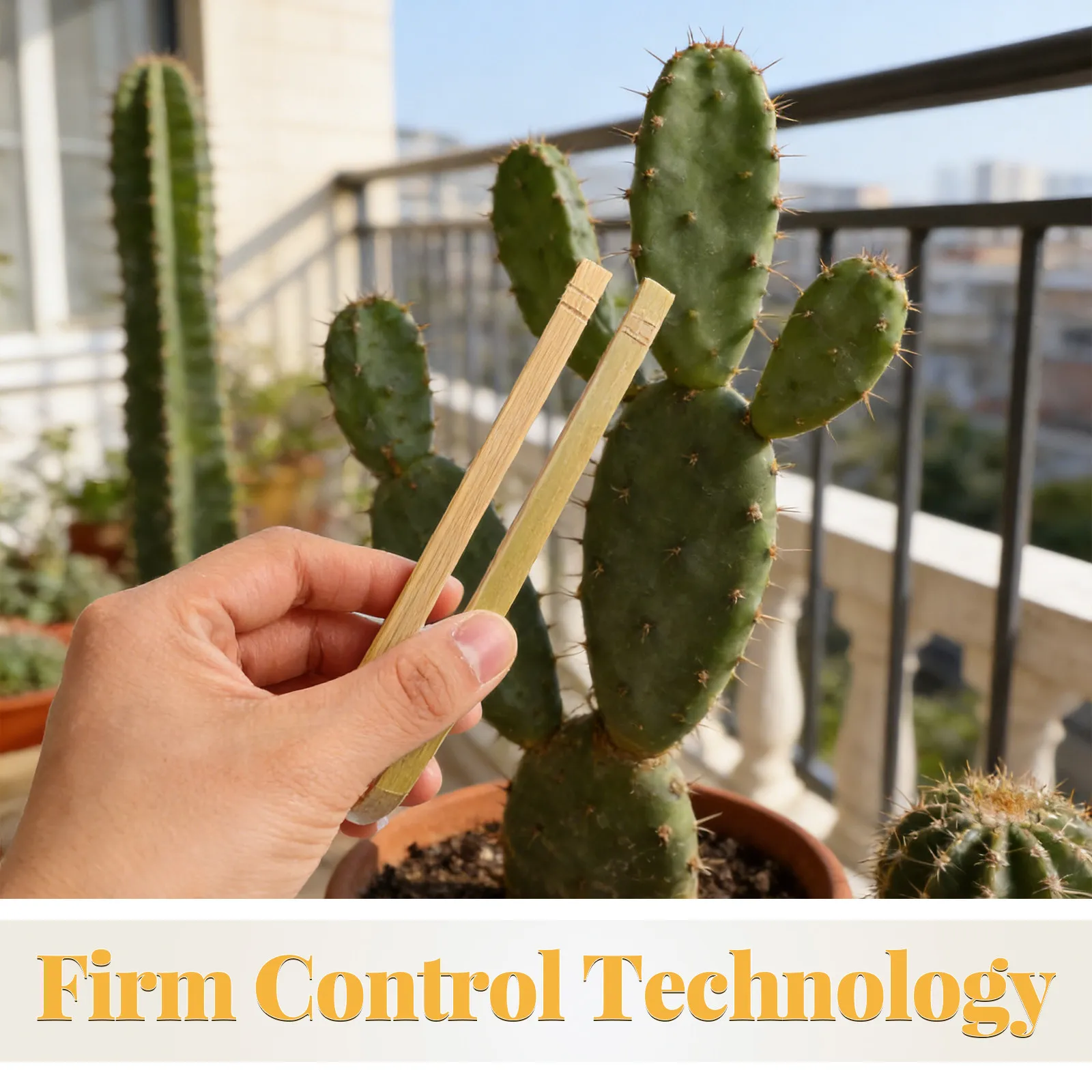 20Pcs Succulent Transplanting Tools Garden Tweezers Cactus Transplanting Tongs Portable Cactus Holder Plant Clip Gardening
