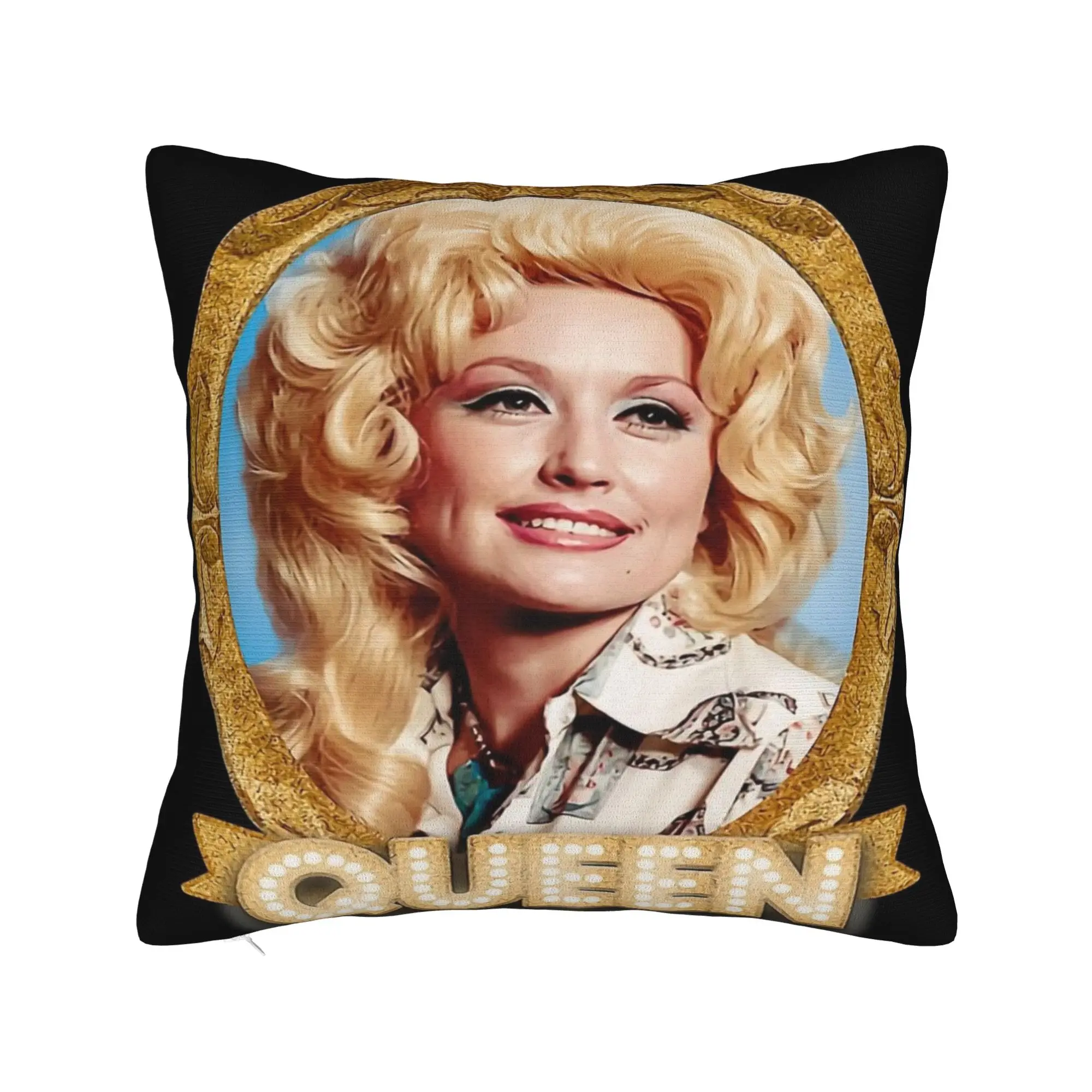 RIP Dolly Parton Pillowcases  Kawaii Pillow Case For Sofa Home Decoration Print Pillow Cover