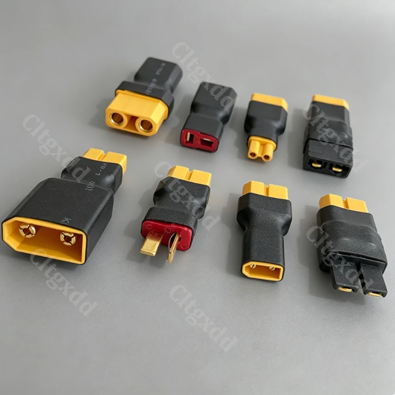 Cltgxdd XT30 XT60 XT90 T-Stecker TRX Lipo-Akku-Konvertierungsadapter Stecker-Buchse-Verbinder für RC-Auto, Flugzeug, FPV-Drohnenmodell – Detail 18