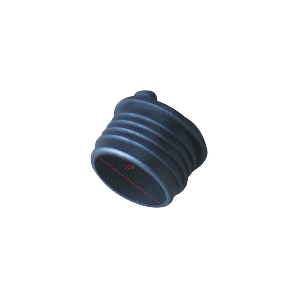 

2pcs Waterproof Drain Plug Kit Boat Marine Universal Black Sealing Retention System Easy Install Vibration
