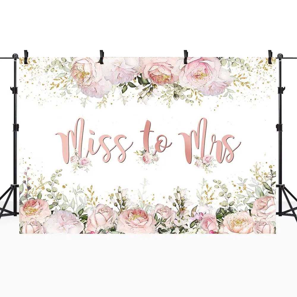 Mocsicka الزهور الوردية ملكة جمال السيدة الزفاف خلفيات للتصوير الفوتوغرافي النساء العروس والعريس الزفاف مخصص صور خلفية التقاط الصور