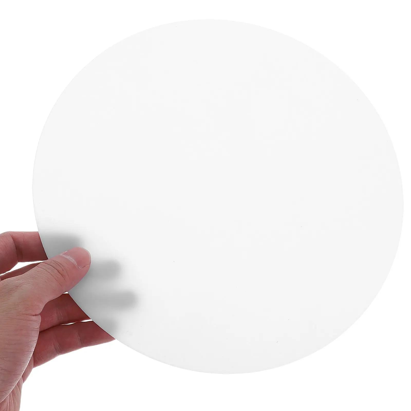 Frosted Acrylic Round Light Diffuser Panel High Transparency Glare Reduction Lampshade Cover for Ceiling and Pendant Fixtures