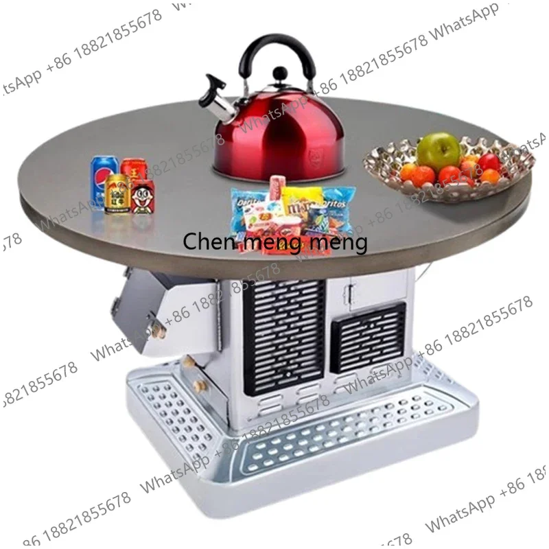 Rural Heating Stoves in Winter Patio Heaters Cooking Barbecue Grill with Ovens Firewood Stoves Outdoor Heating Varmekilde