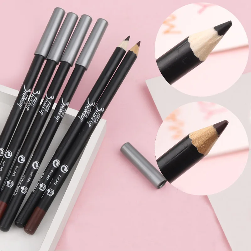 Mode Frauen Dauerhafte Kosmetische Schönheit Make-Up-Tool Kosmetische Eyeliner Zubehör Make-Up Augenbraue Bleistift Langlebig