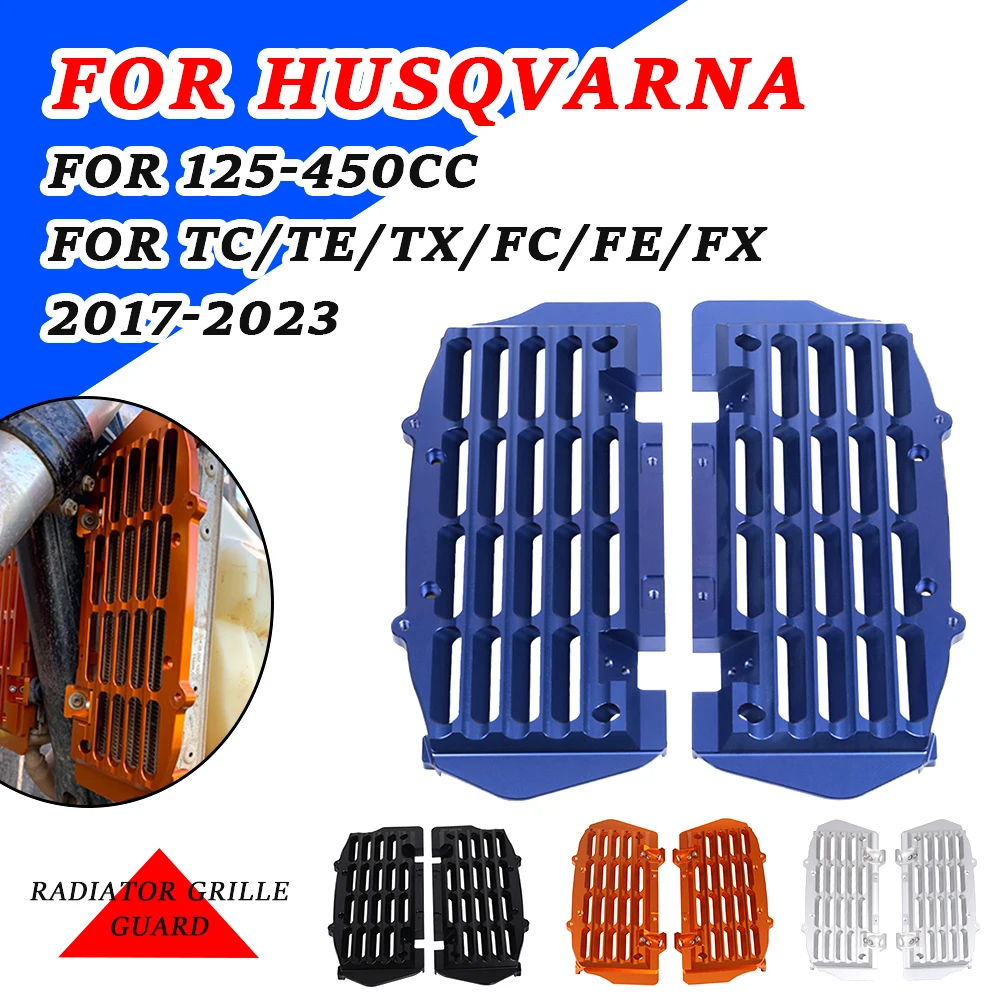 

Radiator Grille Guard Cover Protector For Husqvarna 125 150 250 300 350 400 450 500 TC TE TX FC FE FX FX300 2020 Radiator Guards