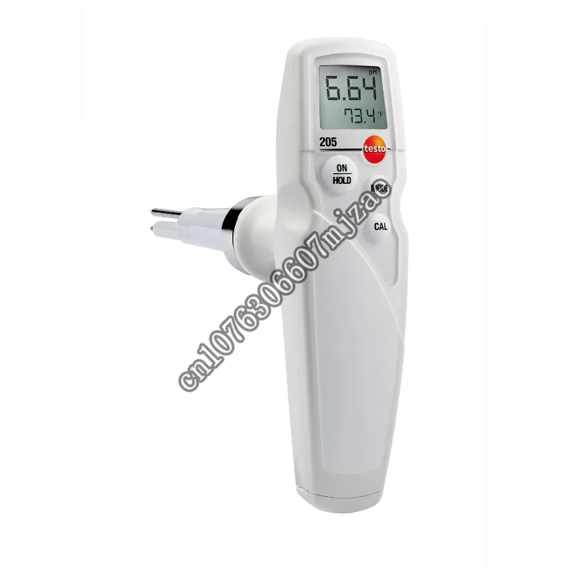 

Testo205 Digital Semi-solid PH Meter PH Analyzer pH/Temperature Tester 0563 205