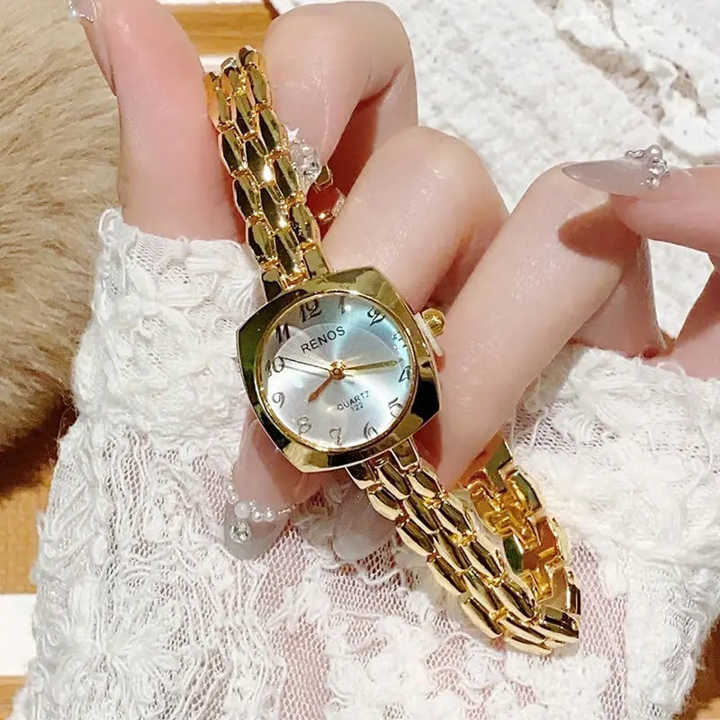 

Лучший бренд, модные золотые часы для женщин, водонепроницаемые женские часы, элегантные оригинальные роскошные женские кварцевые наручные часы, Новое поступление