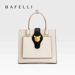 BAFELLI WOMEN'S BAGS NEW 2026 CELEBRITY FASHION CAT HANDBAG CROSSBODY SHOULDER FEMALE LEATHER DESIGNER STYLISH LUXURY PURSE