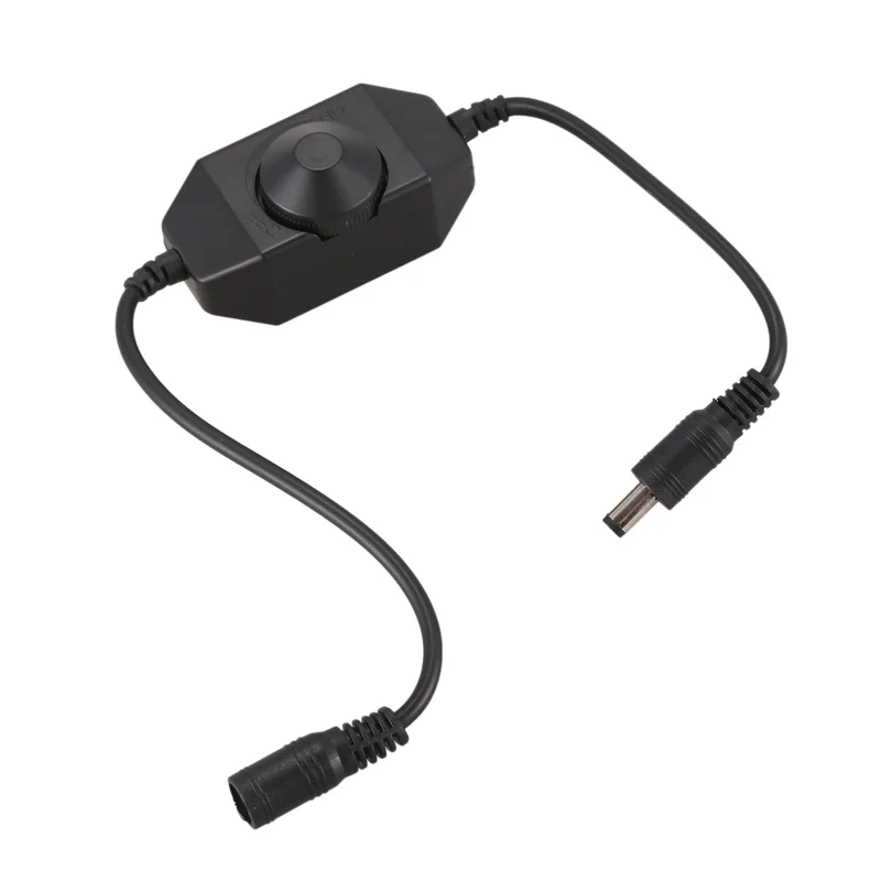 Contrôleur de variateur LED 3X 12V / 24V 6A, luminosité réglable pour une couleur facile clair, noir