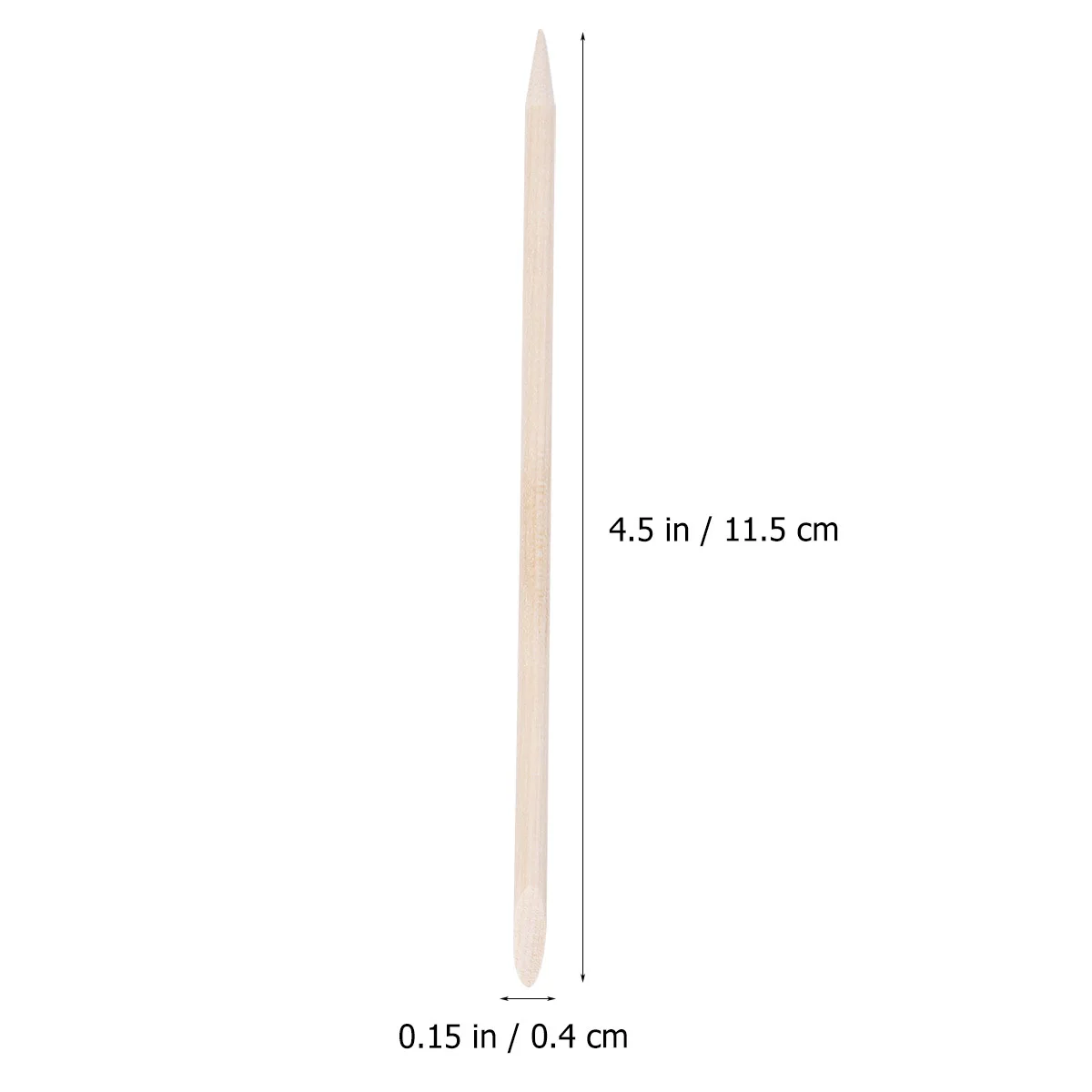 

50Pcs Nail Cuticle Pushers Double Ended Orange Wood Sticks Nail Art Cleaning Dead Skin Remover Manicure Pedicure Tool