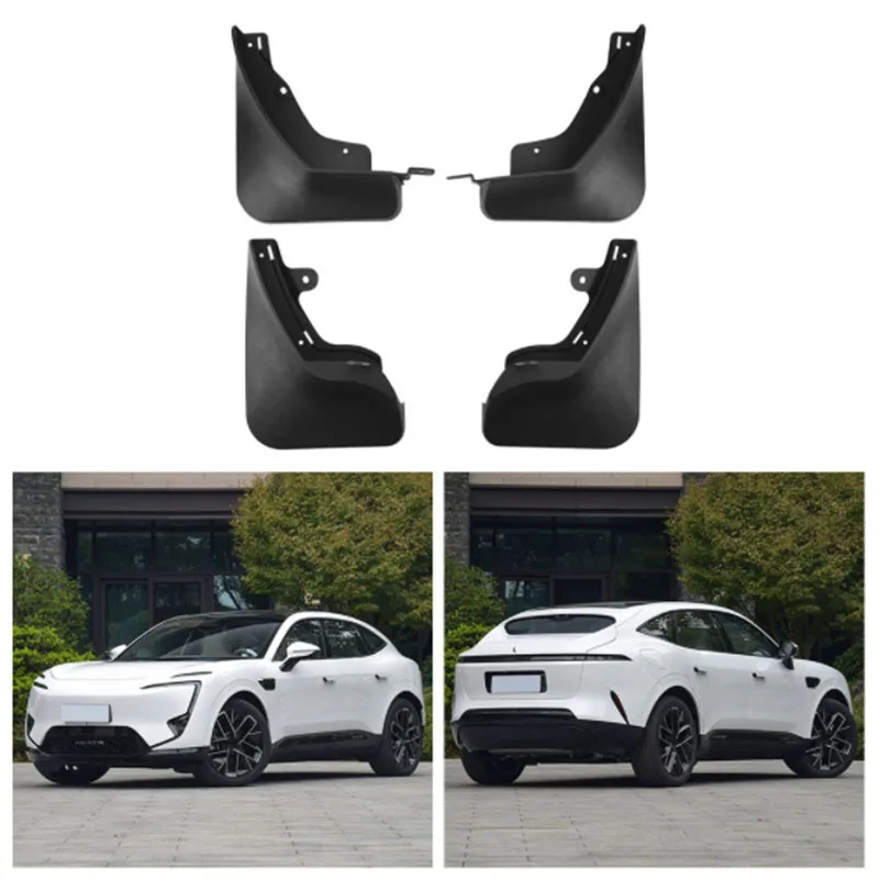 Front Rear Car Fenders For Avatar 11 2024 2025 2026 Black Mudflaps Mud Flare Splash Guards Mudguards Anti-Bump Tools Accessories