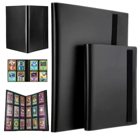 4/9 Pocket Card Binder Album Durable Protective Storage Holder Book Sleeves 160 360 Cards For MTG TCG Sports Card Collectors