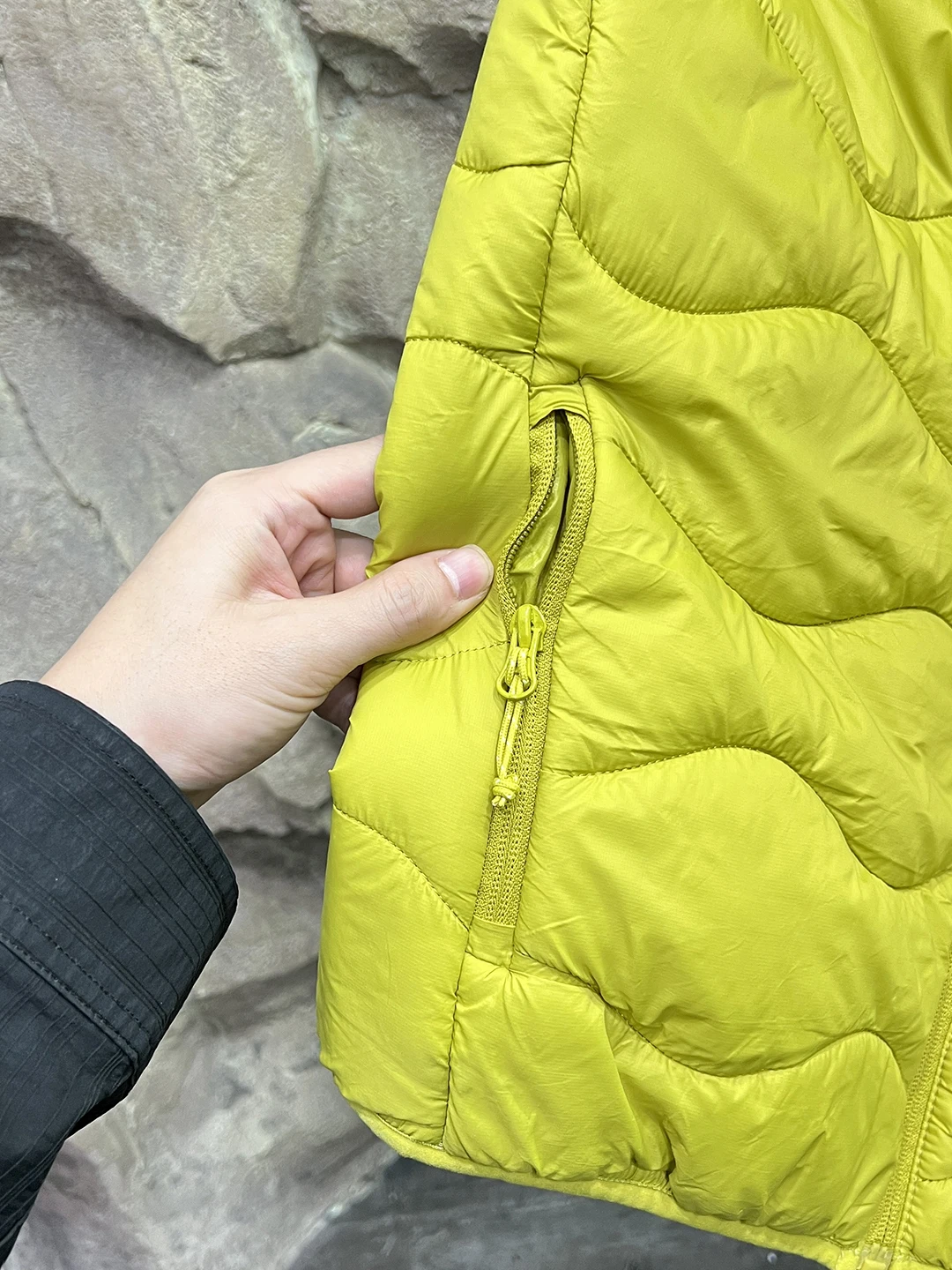 Waterdichte technologie Lichtgewicht dun katoenen opstaande kraag Warm vest voor koppels Outdoor Mountain Series Herfst Winter