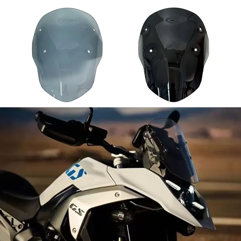 

R1300GS 2024 Motorcycle Windshield For BMW R1300GS 2023 Heighten Windscreen Enlarge Wind Spoiler Cover Moto Fairing Windshield