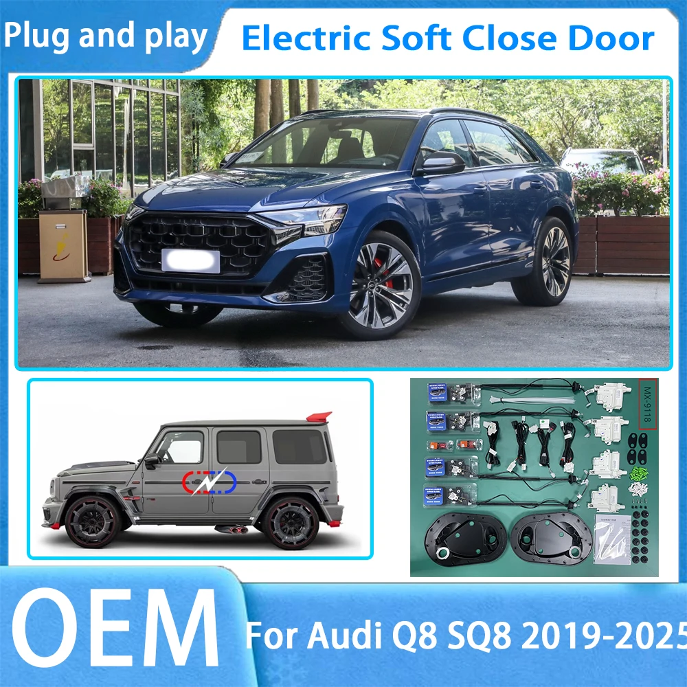 

for Audi Q8 SQ8 2019-2025 OEM Car Soft Close Door System Automatic Electric Auto Pull Power Latch Power Closing
