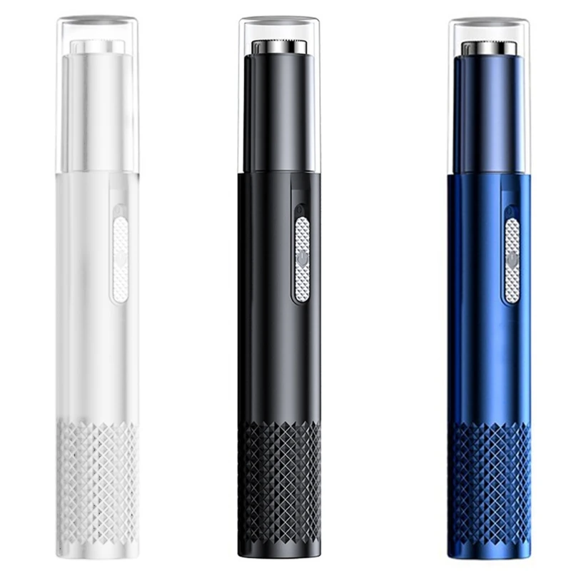 ماكينة تشذيب شعر الأنف الكهربائية للأنف والأذنين والحواجب وهدايا تشذيب شعر الوجه