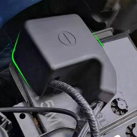 Для Subaru Forester SK 2019-2025 черный аккумуляторный чехол Power Cathode отрицательный электрод колпачок для столба защитная крышка автомобильные аксессуары