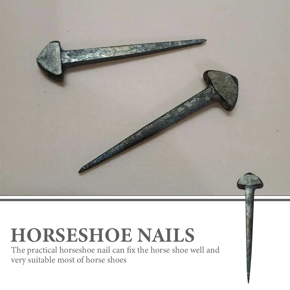 Iron Hoof Nails Professional Horse Equipment Compact Rear Brake Pads Replaceable