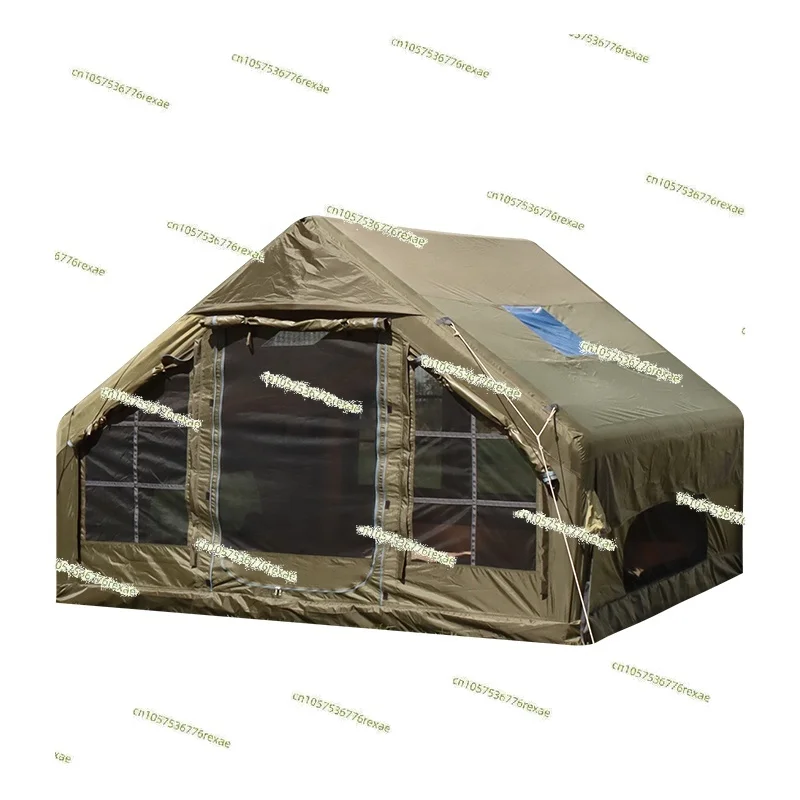 Glamping Inflatable Outdoor Camping Tent   Family Luxury Tent