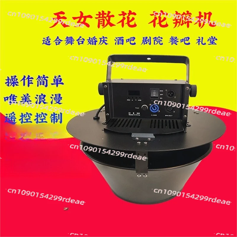 

Swirl Confetti Machine Stage FX Machine Portable Colorful Paper Mini Swirl Floating Ceiling Confetti Blower Machine Remote