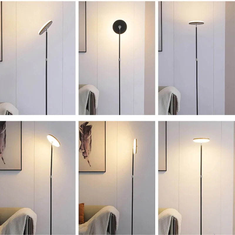 Led designer floor lamp Indoor Minimalist tall led floor lamp For Living Room Bedroom Nordic Decoration Home floor reading lamp