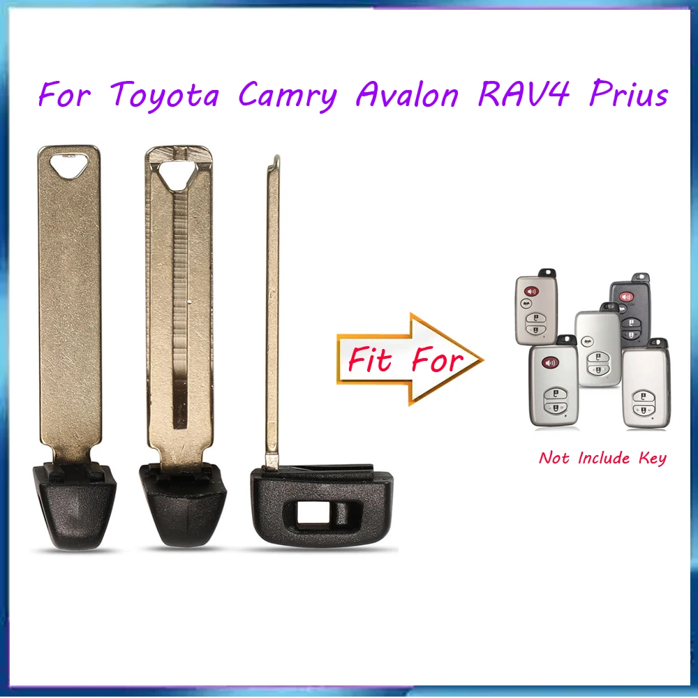 jingyuqin New Replacement Smart key Blade For Toyota Camry Avalon RAV4 Prius C Corolla 2012 2013 2014 2015 remtekey