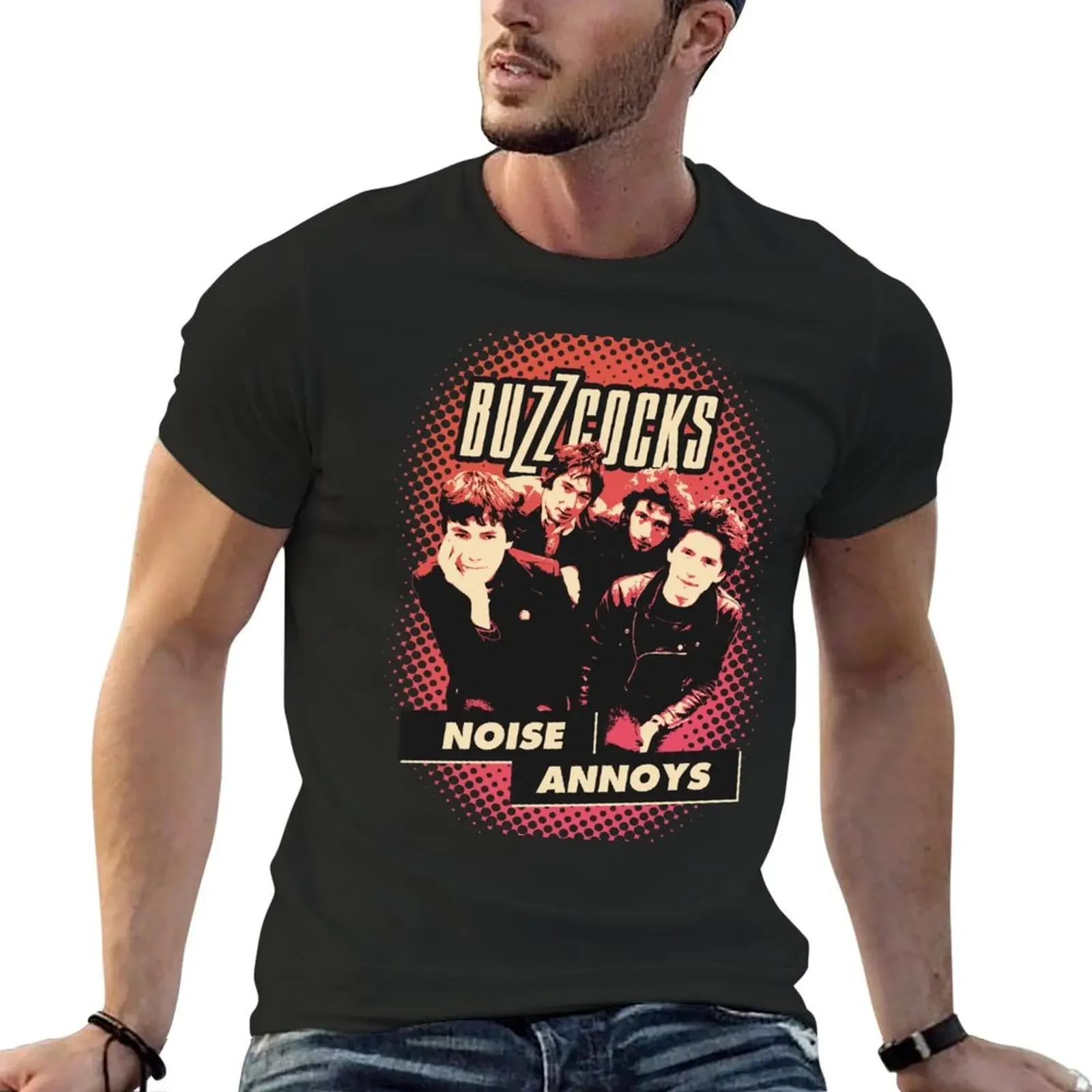 Buzzcocks Noise Annoys T-shirt customs design your own boys animal print T-shirts for men cotton