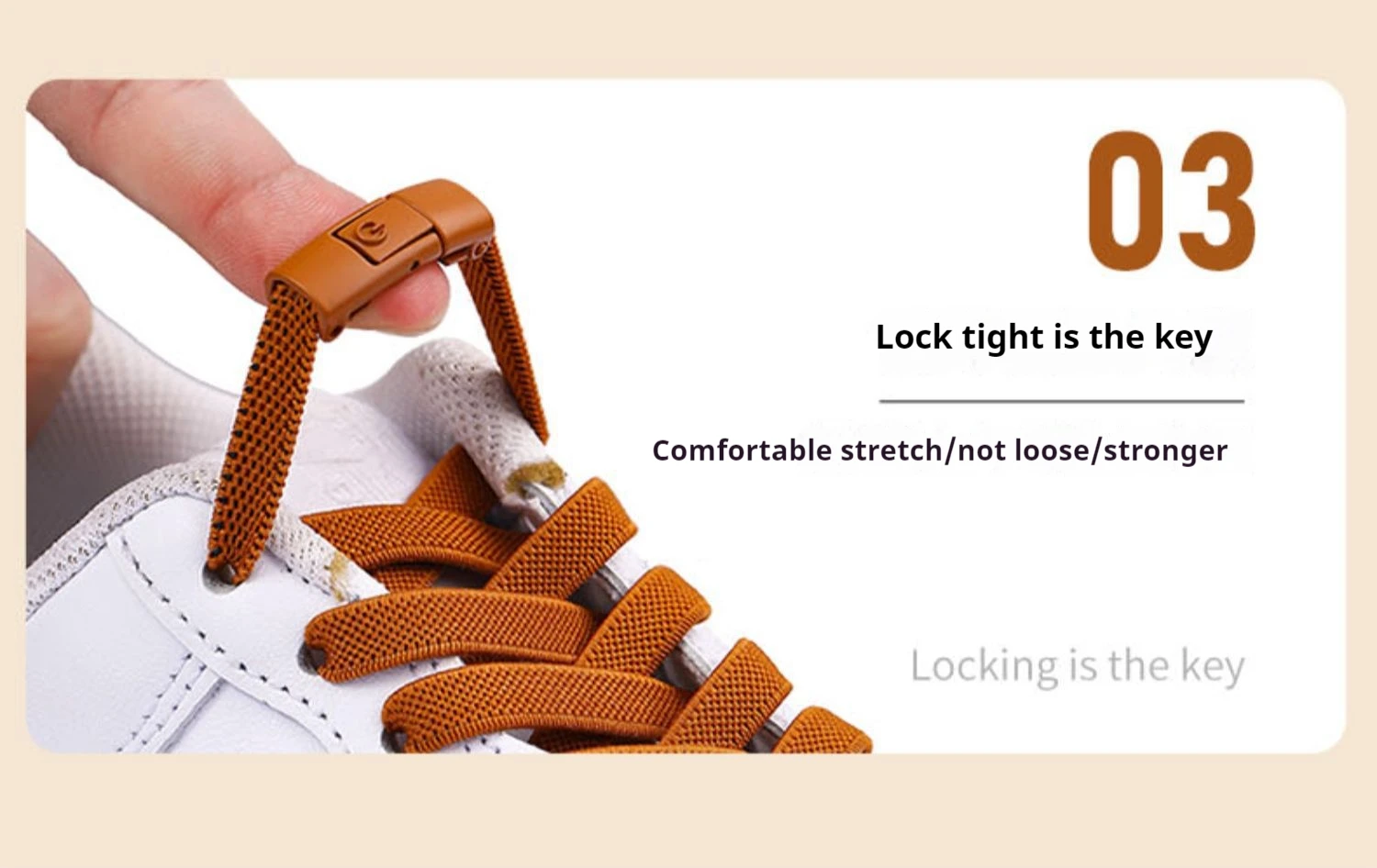 Elastische Schnürsenkel für Sneaker, Tennis, Schnürsenkel ohne Binden, Schnürsenkel mit Verschluss, ohne Schnürsenkel, für Kinder und Erwachsene, Schuhzubehör, 1 Paar/2 Paar. – Detail 12