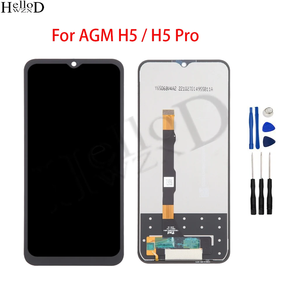 

For AGM H5 / AGM H5 Pro LCD Screen with Digitizer Full Assembly Mobile Phone LCD Display Replacement Parts