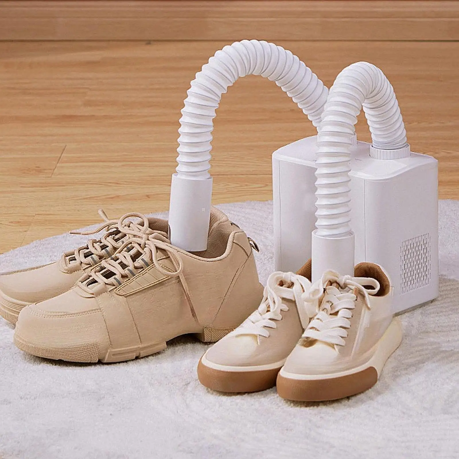 

Household Shoe Dryer Adjustable Timer Boot Dryer for Shoes Gloves Snow Boots