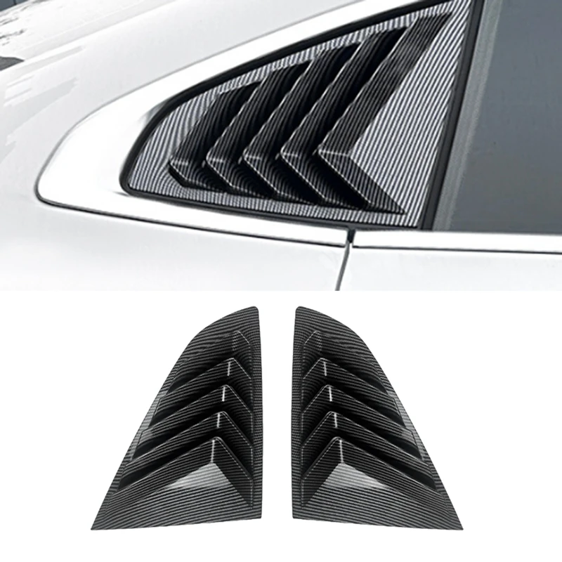 Super Sale Car Rear Window Louver Shutter Trim Cover Windshield Blind Shade Cover for BMW 2 Series F44 2020-2023