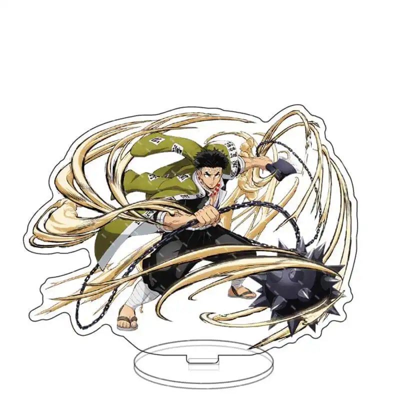 Anime Demon Slayer Acryl-Ständer Kimetsu No Yaiba Figuren Manga Garage Kits Miniaturen Modelle Spielzeug GK Ornamente Dekoration