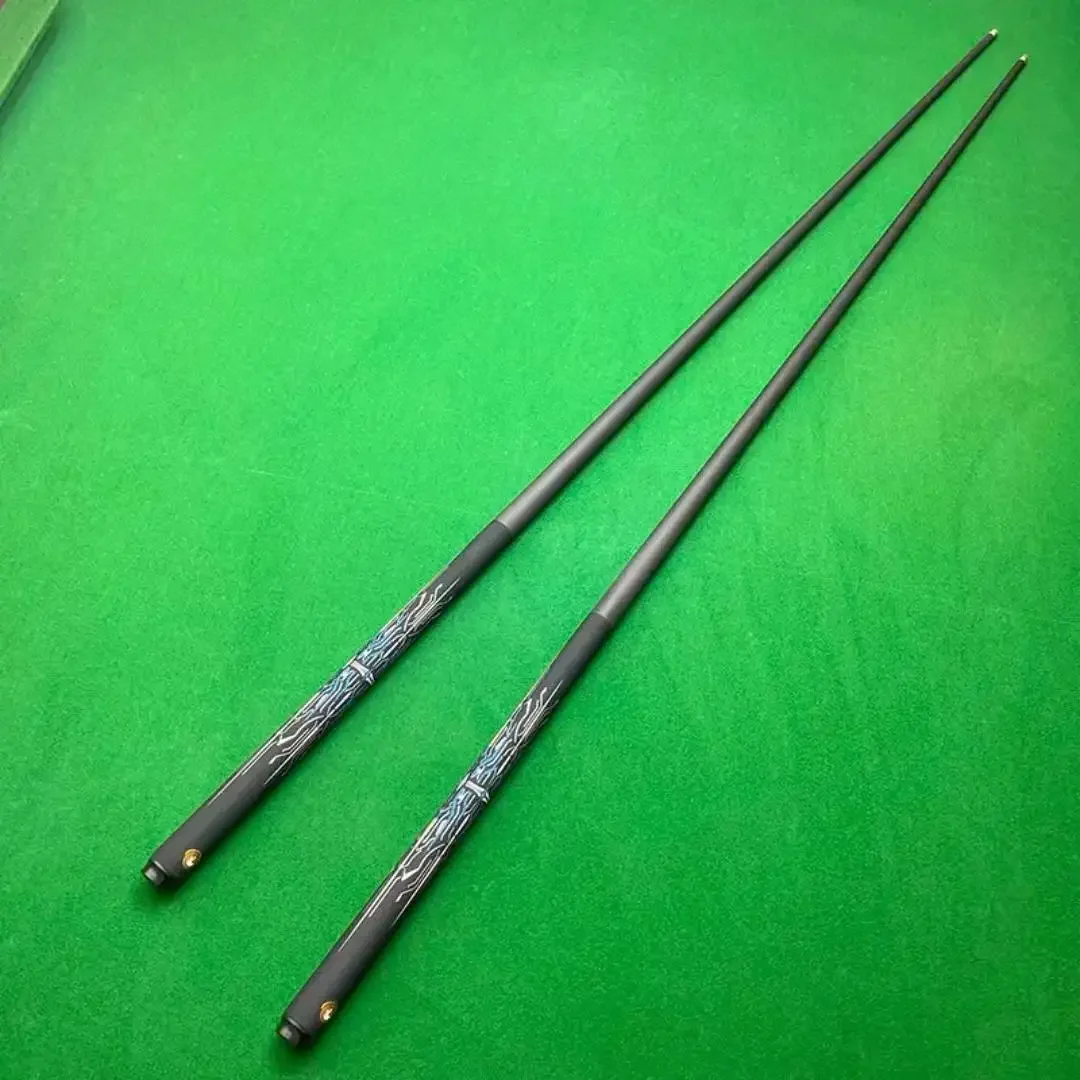 Polaris Black Technology Carbon Fiber Integrated Pole Small Head Billiard Club Chinese Black Eight Nine Ball Carbon BilliardClub